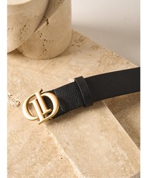 Darich（ダーリッチ） ベルト Dモチーフレザーベルト レディース