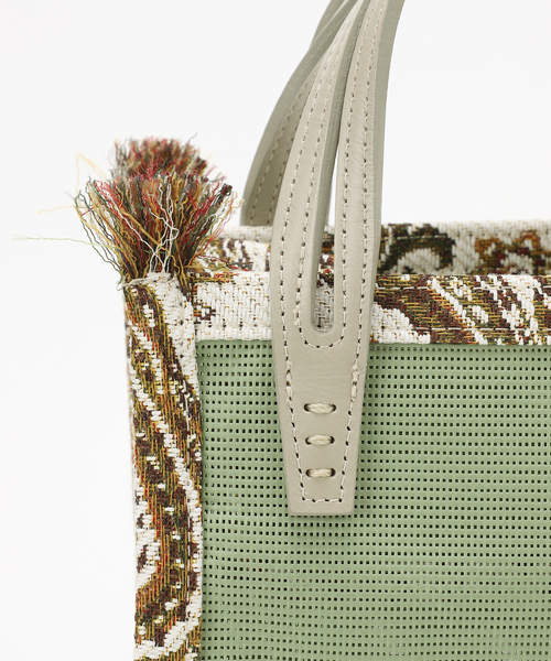 IENA バッグ ハンドバッグ 【A VACATION/ア ヴァケーション】CARAMEL  