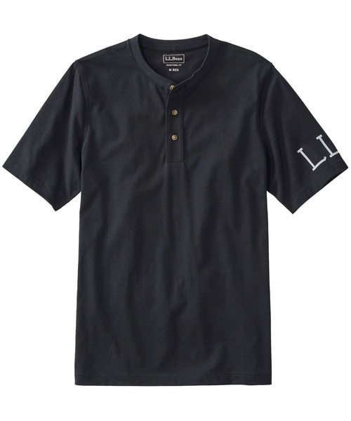 L.L.Bean（エルエルビーン） ヘンリーネック tシャツ ケアフリー・アン