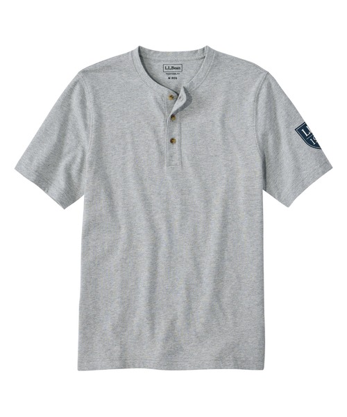 L.L.Bean（エルエルビーン） ヘンリーネック tシャツ ケアフリー・アン
