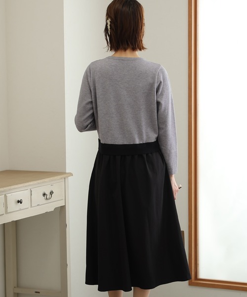 セルフォードcelfordニットドッキングワンピースグレース  