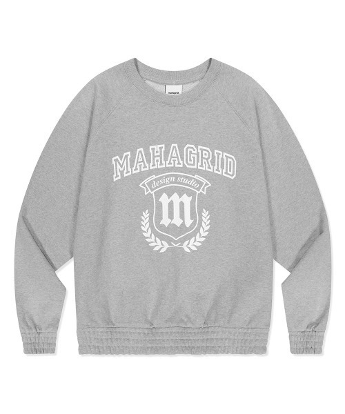 トレーナー スウェット 「mahagrid/マハグリッド」SHIELD SWEATSHIRT/シールド スウェットシャツ レディース メンズ MAHAGRID トレーナー スウェット 「mahagrid/マハグリッド