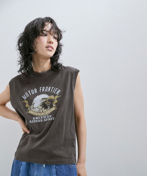 Adam et Rope&#39; - 【t0317】Sleeveless T-Shirts Miller for ADAM ET ROPE'】別注SLEEVELESS TEE（タンクトップ