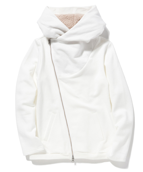 パーカー rehacer : Cover Boa Zip Parka / カバー ボア ジップパーカー メイドインジャパン メンズ レディース_1