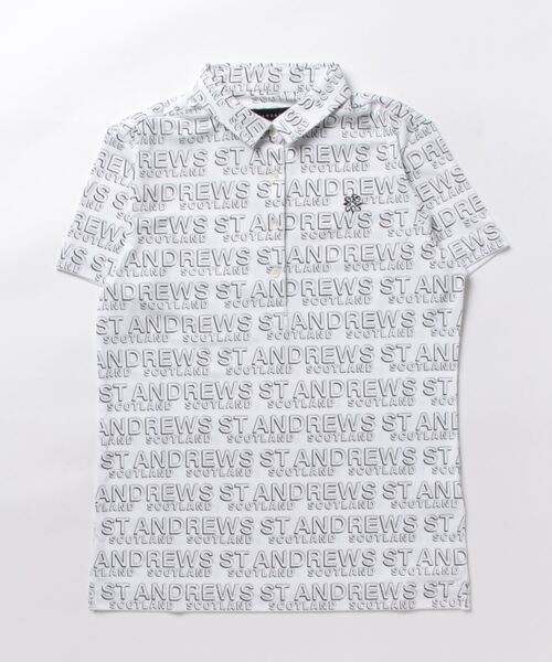 St ANDREWS ポロシャツ ポロ 「St ANDREWS」デジタルロゴ