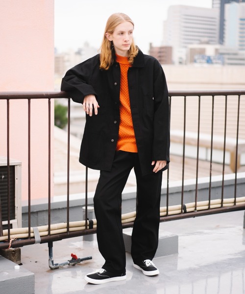 JUGLANS（ユグランス） セーター ニット Revo. ワッフル編み モック