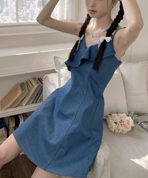 白金よつば　スモッキングワンピース　105㎝　YOTSUBA　オーダーメイド品 白金よつば スモッキングワンピース 105㎝ YOTSUBA オーダー