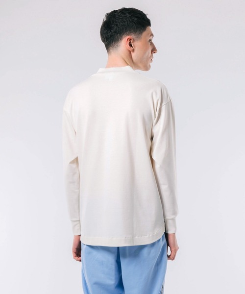 LACOSTE（ラコステ） tシャツ 鹿の子地モックネックTシャツ メンズ