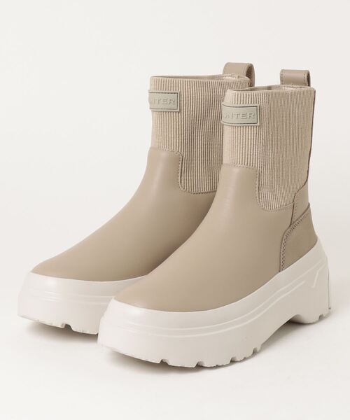 HUNTER（ハンター） ブーツ explorer chelsea flatform boot