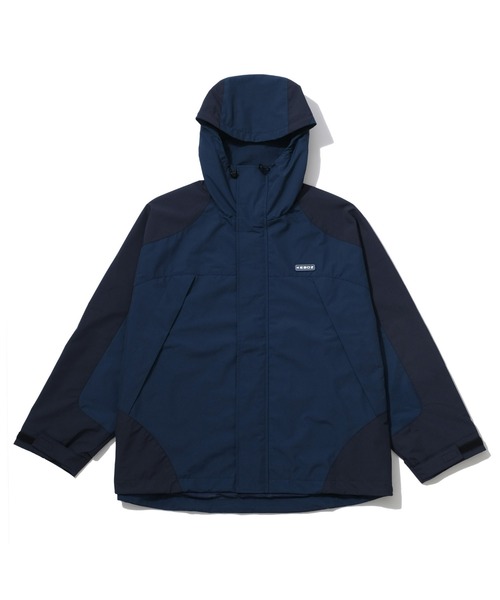 ナイロンジャケット 2 TONE HOODIE JACKET メンズ メンズファッション 