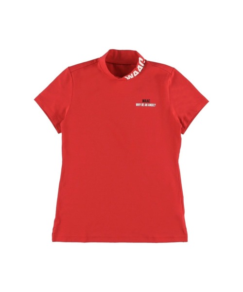 tシャツ WOMENS コットンベア天竺 半袖モックネック レディース tシャツ WOMENS シルケットコットンベア天竺 半袖モックネック