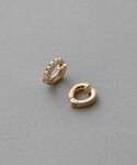 イヤリング K10YG パール リバーシブル ...の詳細画像2