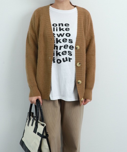 miniministore（ミニミニストア） カーディガン ニットカーディガン V