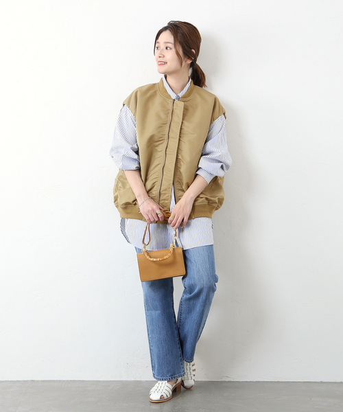 【新品・レア／JOURNAL STANDARD 非売品ベスト／フリーサイズ】 JOURNAL STANDARD 「JOURNAL STANDARD」 ベスト FREE グリーン