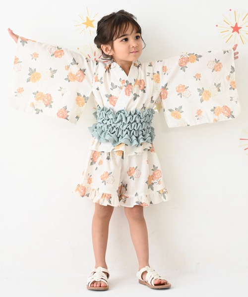 PUPPAPUPO 浴衣 ドレス キッズ 子供 女の子 : ZOZOTOWN Yahoo!店