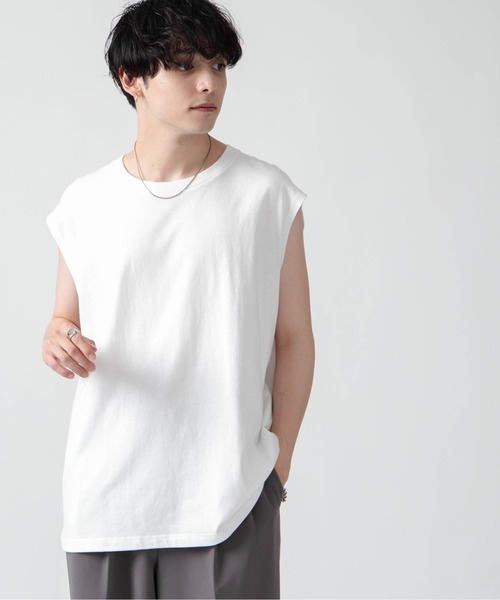 WEGO（ウィゴー） タンクトップ WEGO/スリーブレスコットンT メンズ
