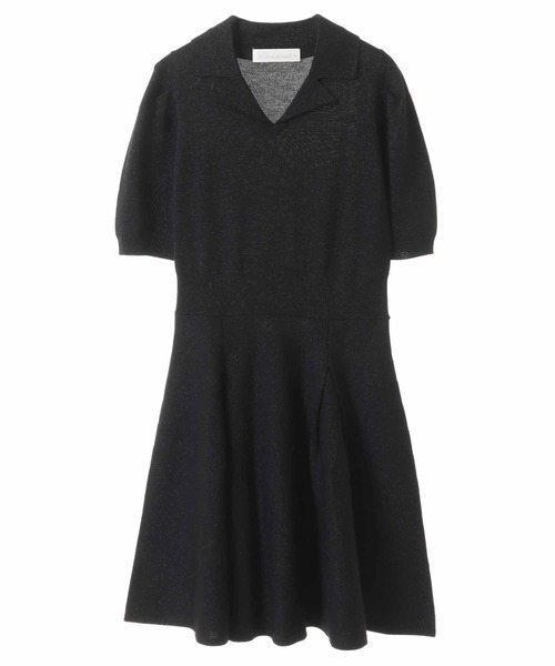 31 sons de modeニットワンピース セール】チュールレイヤードニットワンピース（ワンピース）｜31