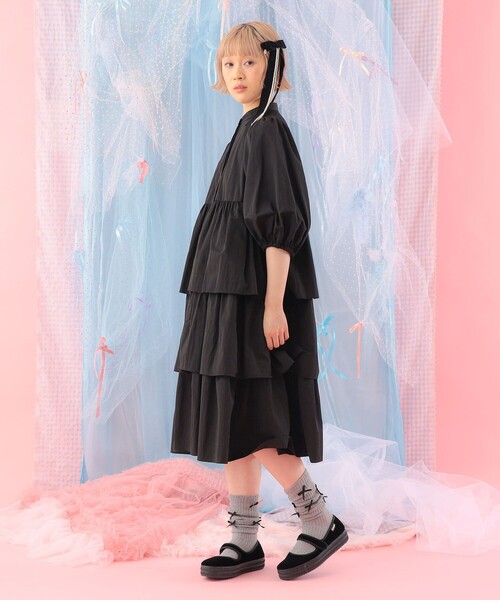 LORA ローラ フラットシューズ メリージェーン コンフォートシューズ24.5 Margot™ Mary Jane]スクエアトゥ メリージェーン フラットシューズ