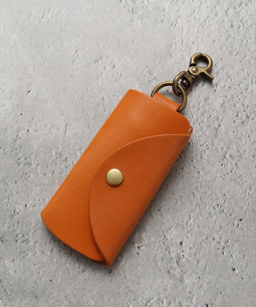 キーケース 「MADE IN JAPAN」栃木レザー ミニキーケース/キーリング