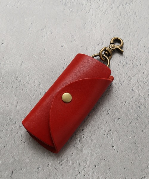 キーケース 「MADE IN JAPAN」栃木レザー ミニキーケース/キーリング