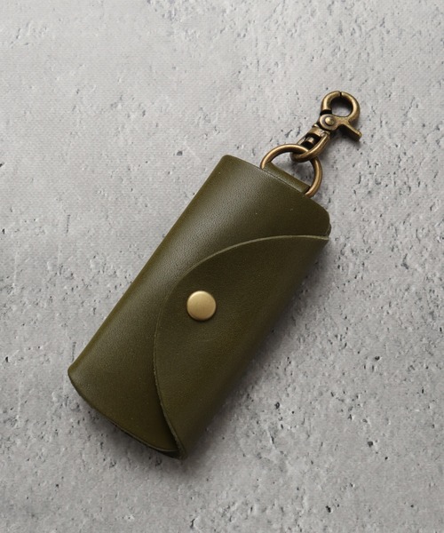 キーケース 「MADE IN JAPAN」栃木レザー ミニキーケース/キーリング