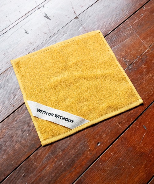 WITH OR WITHOUT ハンカチ Hand Towel/ハンドタオル レディース メンズ