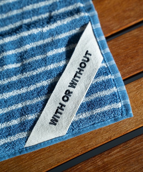 WITH OR WITHOUT ハンカチ Hand Towel/ハンドタオル レディース メンズ