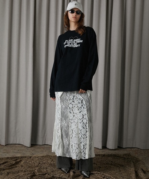 トップス Heart Studs TEE prank-project Heart Studs TEE