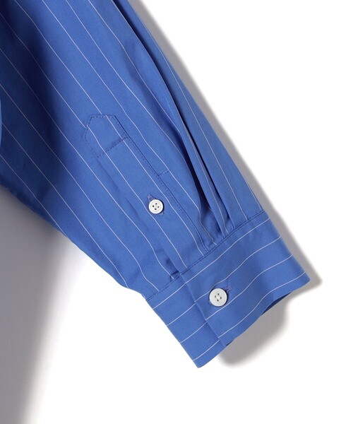 SHIPS for women / シップスウィメン SHIPS Primary Navy Label:〈手洗い可能〉レギュラー カラー ワイド シャツ SHIPS Primary Navy Label:〈手洗い可能〉レギュラー カラー
