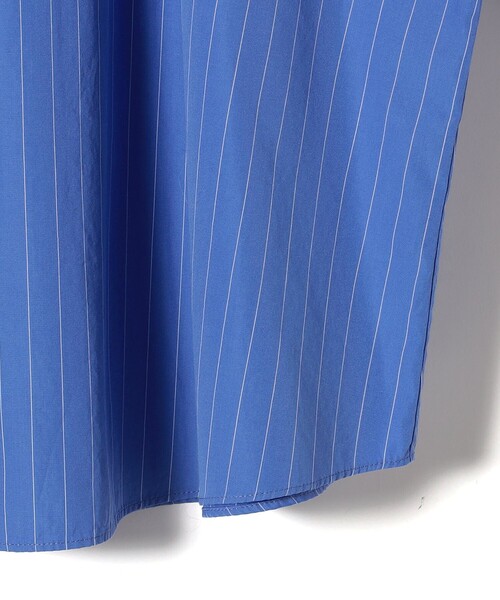 ブラウス シャツ SHIPS Primary Navy Label:スーピマコットン ドルマン ビッグ シャツ レディース SHIPS Primary Navy Label:スーピマコットン ドルマン ビッグ