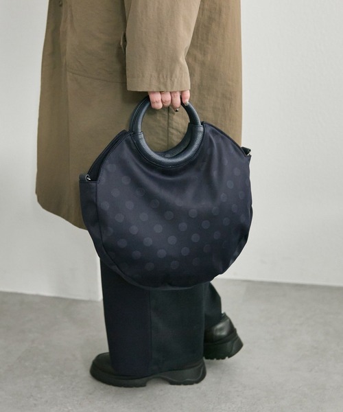 ear PAPILLONNER（イア パピヨネ） トートバッグ えんラウンドトート