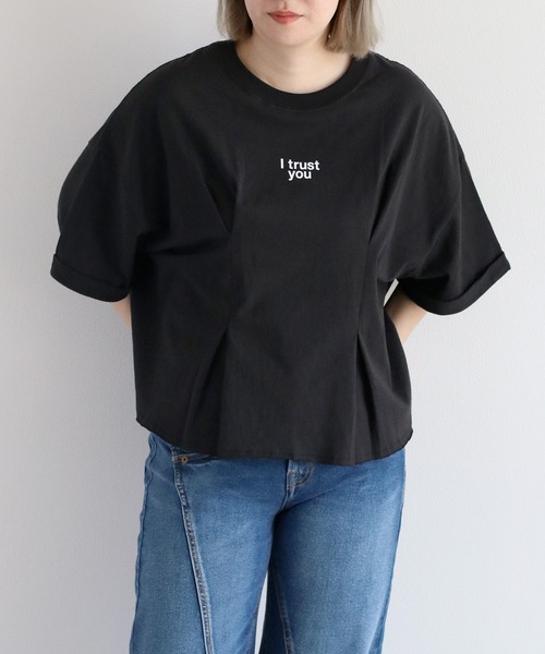 cepo（セポ） tシャツ 半袖 フロントタックショートスリーブTee