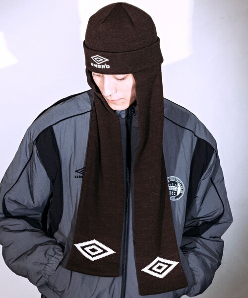 umbro ニット帽 ニットキャップ UMBRO/アンブロ SP Scarf Beanie