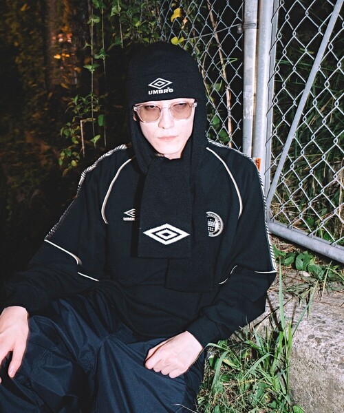 ニット帽 ニットキャップ UMBRO/アンブロ SP Scarf Beanie/別注 スカーフ ニットビーニー メンズ レディース | umbro | 17