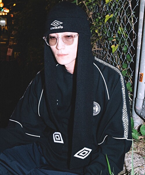 ニット帽 ニットキャップ UMBRO/アンブロ SP Scarf Beanie/別注 スカーフ ニットビーニー メンズ レディース | umbro | 19