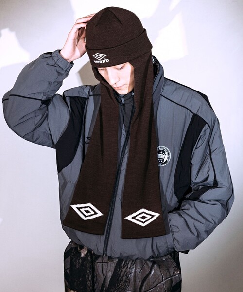umbro ニット帽 ニットキャップ UMBRO/アンブロ SP Scarf Beanie
