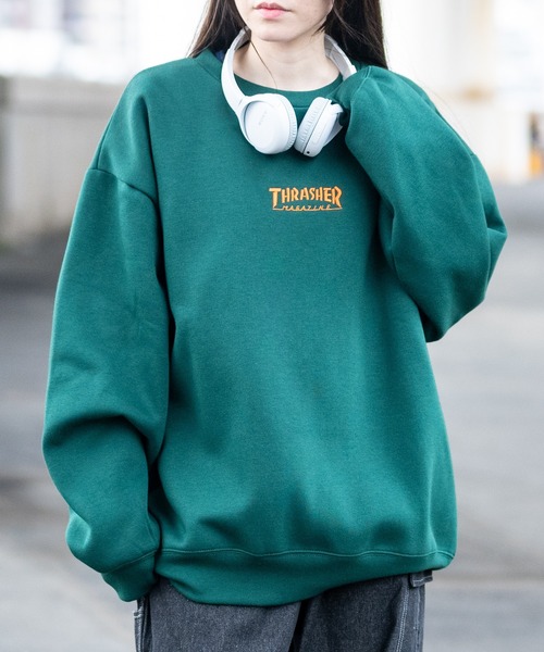 THRASHER トレーナー スウェット 「at」「THRASHER/スラッシャー