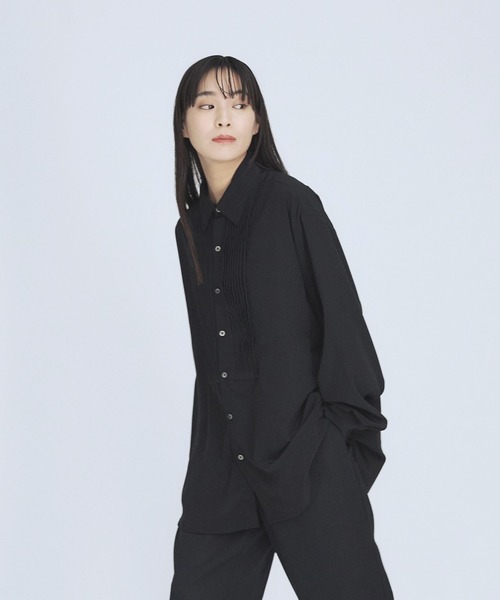 BLAYMORE シャツ Dechine Pin-Tuck Dress Shirt / デシンシャツ