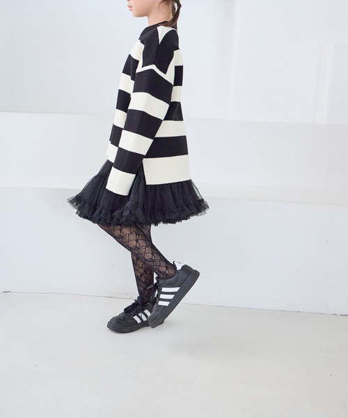 LOWRYS FARM スカート チュールボリュームミニスカート 247459
