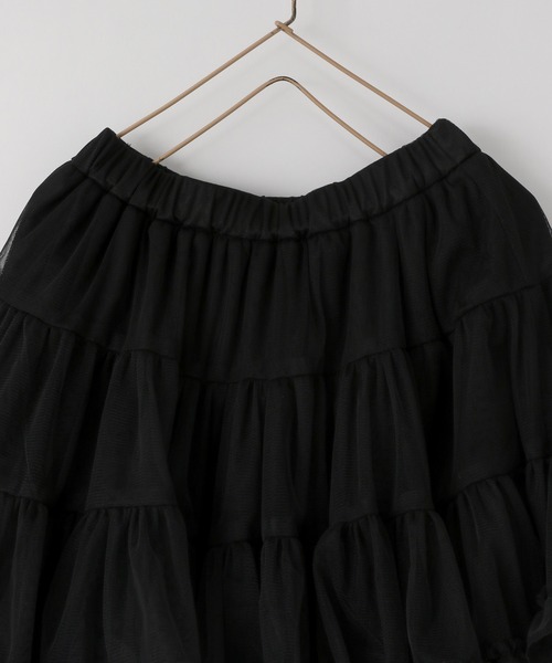 LOWRYS FARM（ローリーズファーム） スカート チュールボリュームミニ