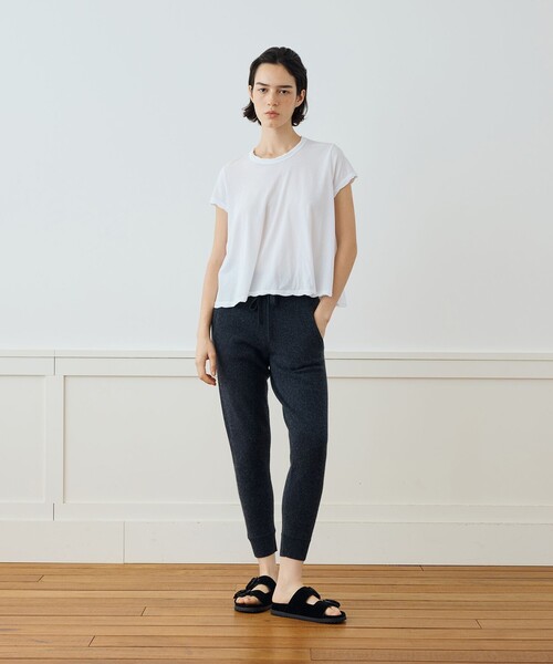 JAMES PERSE ベビーカシミヤ トラックパンツ JAMES PERSE（ジェームスパース） パンツ リサイクルカシミヤ トラック