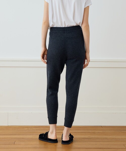 JAMES PERSE ベビーカシミヤ トラックパンツ Baby Cashmere Track Pant - Black | James Perse Los Angeles