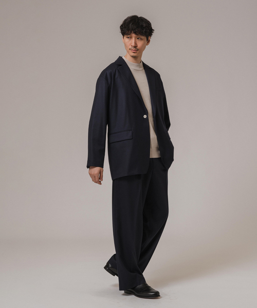 EDIFICE スラックス CALMER(カルメール) 別注 CANONICO PANTS メンズ 