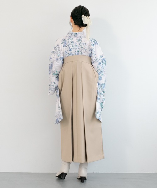 SOUBIEN（創美苑） 着物 floroレディース袴4点セット （着物・襦袢・下 