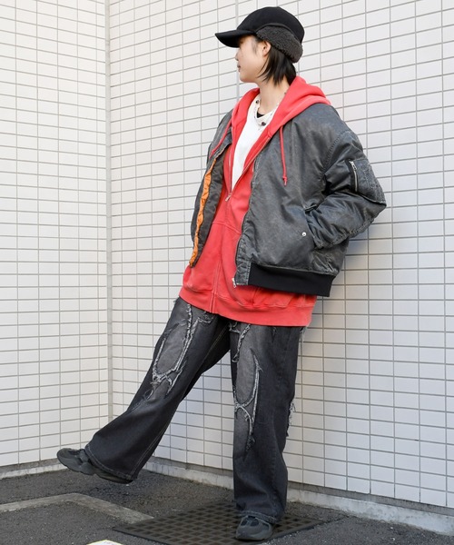 Anytime Songs（エニータイムソングス） ma1 ma-1 Vintage-like heavy