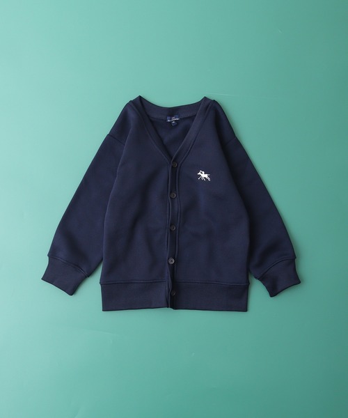 カーディガン POLO CHAMPS 裏起毛カーディガン KIDS キッズ 子供 カーディガン POLO CHAMPS 裏起毛カーディガン KIDS キッズ 子供