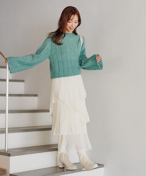 ノベルティ6点　専用 mysty woman（ミスティウーマン） ニット セーター フェザーモール