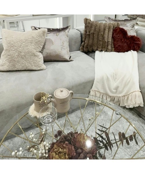 Francfranc　カステ ラグ　シルバー　
サイズ:約100×140cm　家具 カーペット/マット/ラグ　 カステ ラグ S 1400×1000 シルバー | Francfranc（フランフラン）公式