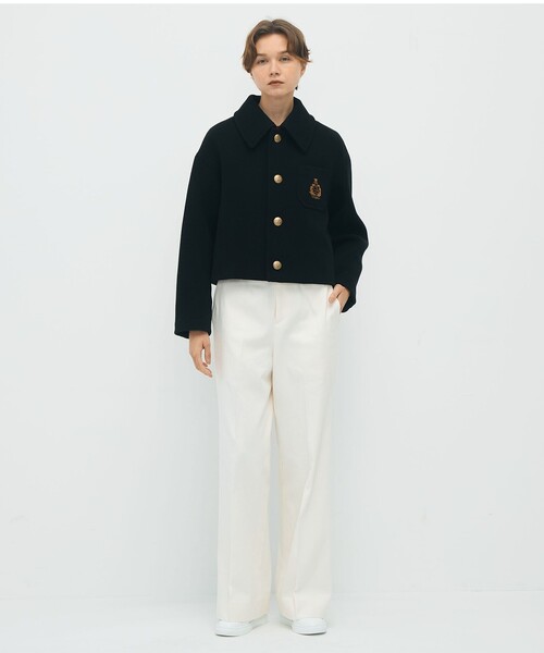 CABaN（キャバン） ブルゾン アウター WOOL KARSEY ショートジャケット