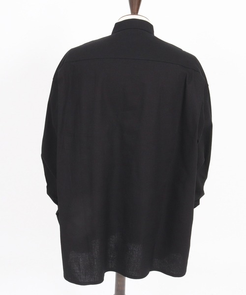 GLIMCLAP シャツ ms5942- Band collar ＆ pullover shirt バンドカラー